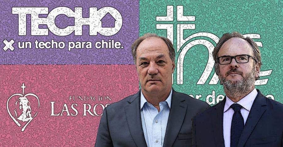 Juan Sutil, presidente de la CPC, y Bernardo Larraín Matte, presidente de la Sofofa