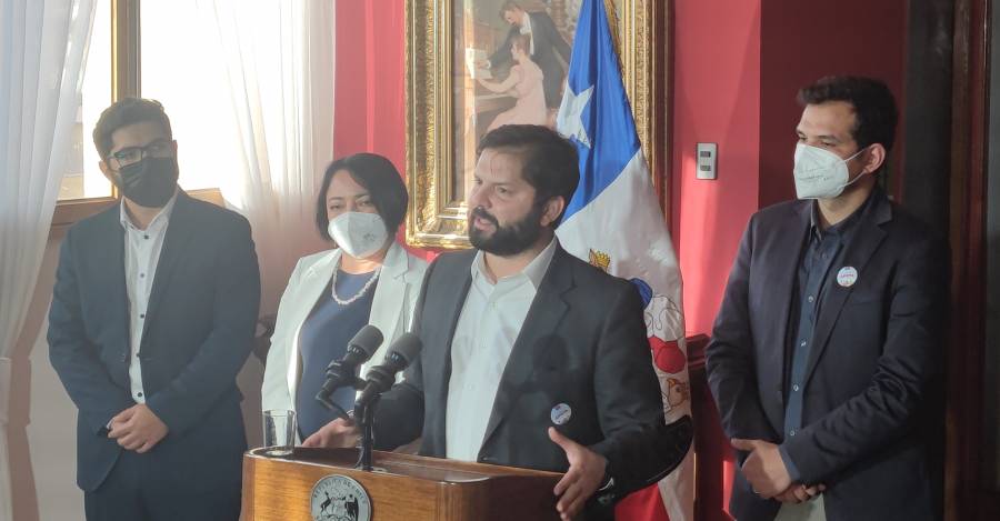 Presidente Gabriel Boric en la Gobernación Regional de Coquimbo