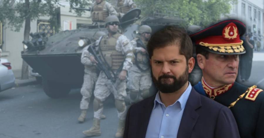 Gabriel Boric y Javier Iturriaga.