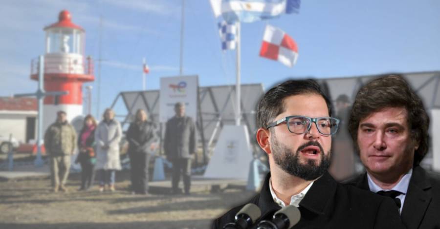 Gabriel Boric y Javier Milei.