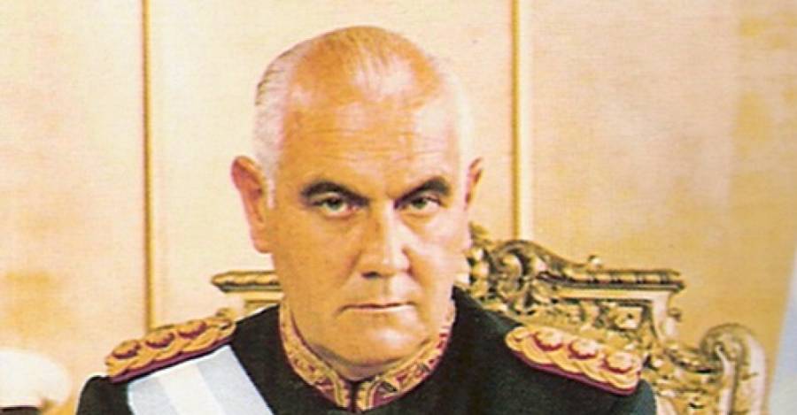 General Lanusse, dictador argentino entre el 26 de marzo de 1971 y el 25 de mayo de 1973.