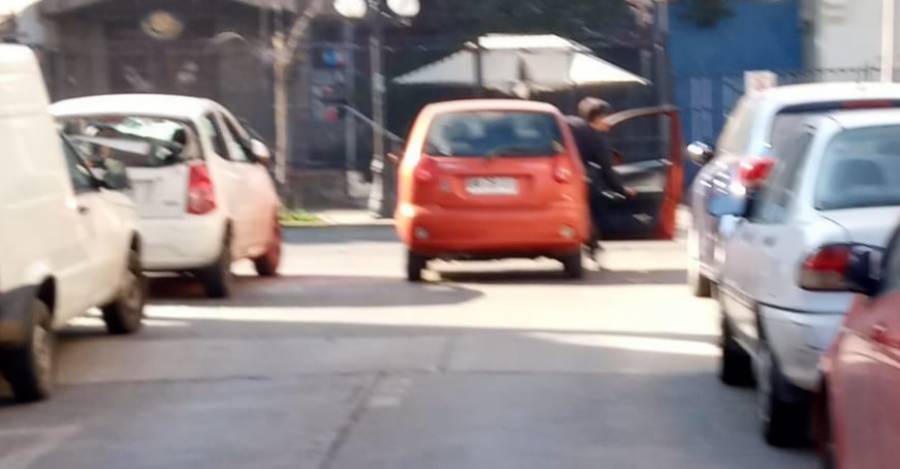 Fotografía tomada durante el ataque