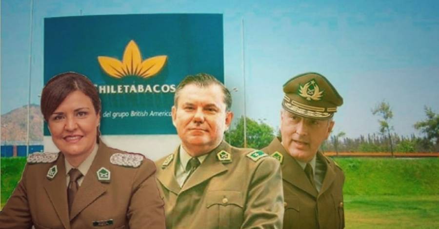 Generales Pamela Olivares, Enrique Bassaletti y Mario Rozas
