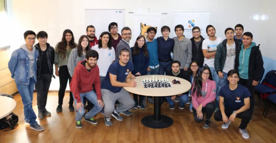 Parte del equipo en la Inauguración de Actividades en 2019.