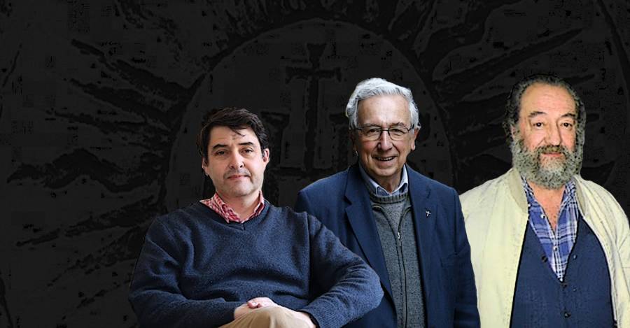 De izq. a der.: Gabriel Roblero, Fernando Montes y Juan Miguel Leturia.