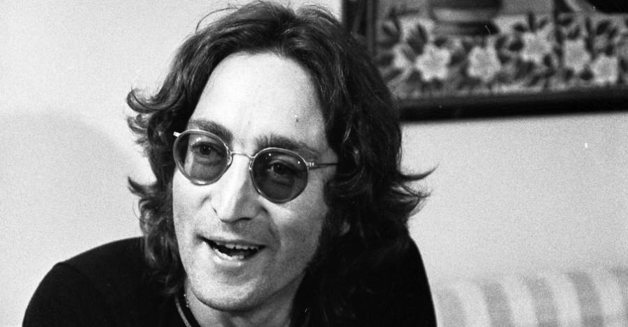 John Lennon en 1974. 