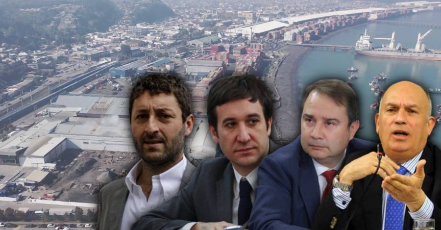 Juan Antonio Coloma, Guillermo Ramírez, Frank Sauerbaum y Sergio Bobadilla. 