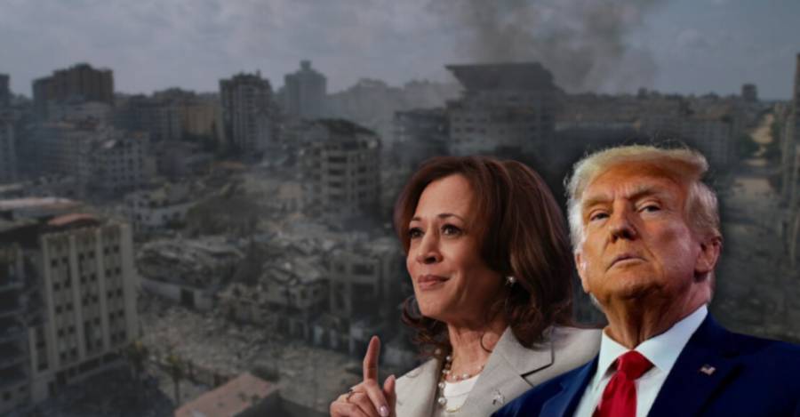 Kamala Harris y Donald Trump.