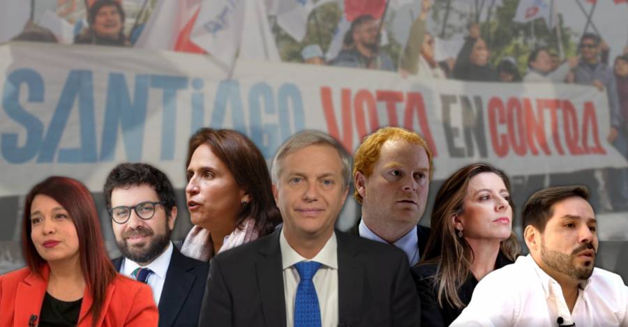 Carolina Leitao, José Antonio Kast, Rojo Edwards, Francisco Muñoz.