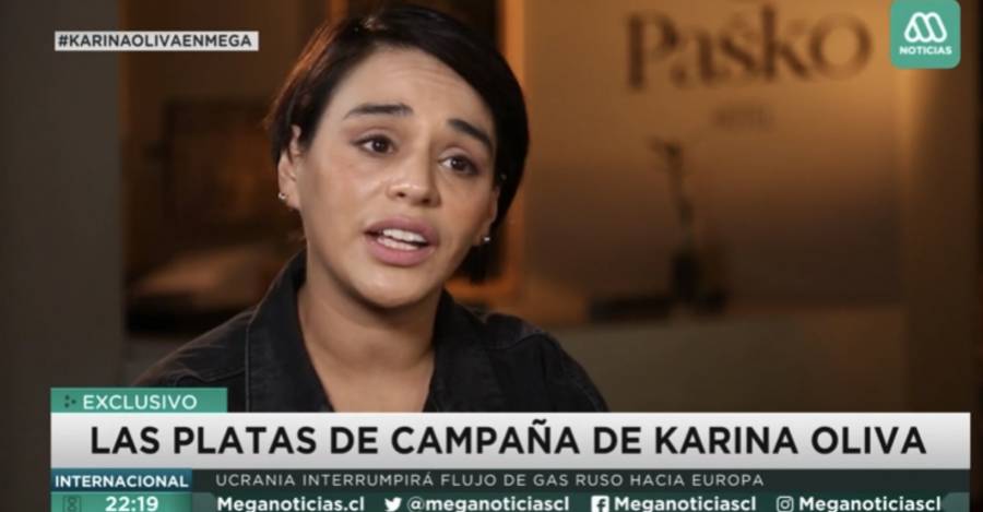 Karina Oliva en Mega