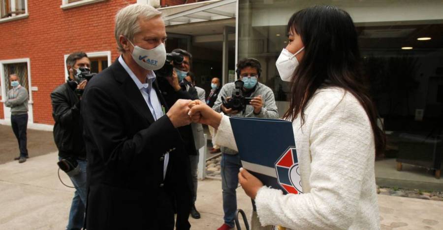 José Antonio Kast e Izkia Siches. Foto: 24 Horas