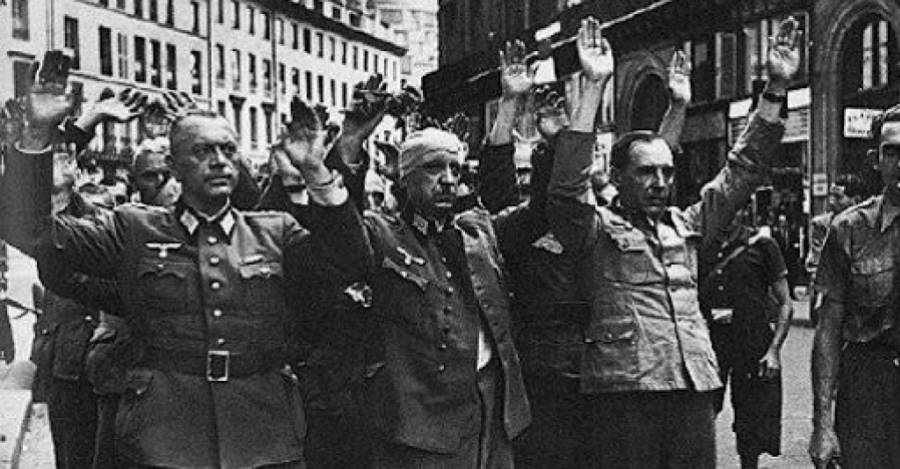 La capitulacion de los oficiales del Tercer Reich