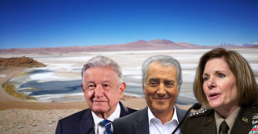 AMLO, Ponce Lerou y grl. Richardson