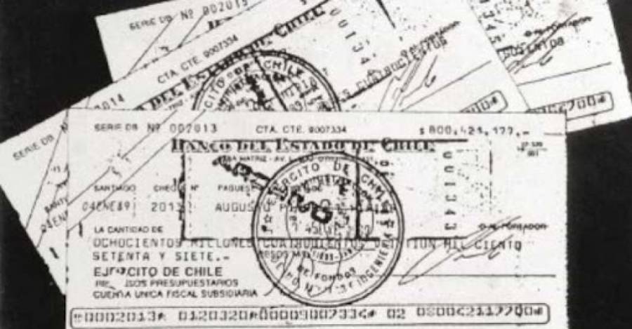 Los cheques de Pinochet Hiriart