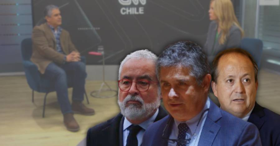 Luis Hermosilla, Juan Pablo Hermosilla y Ángel Valencia.