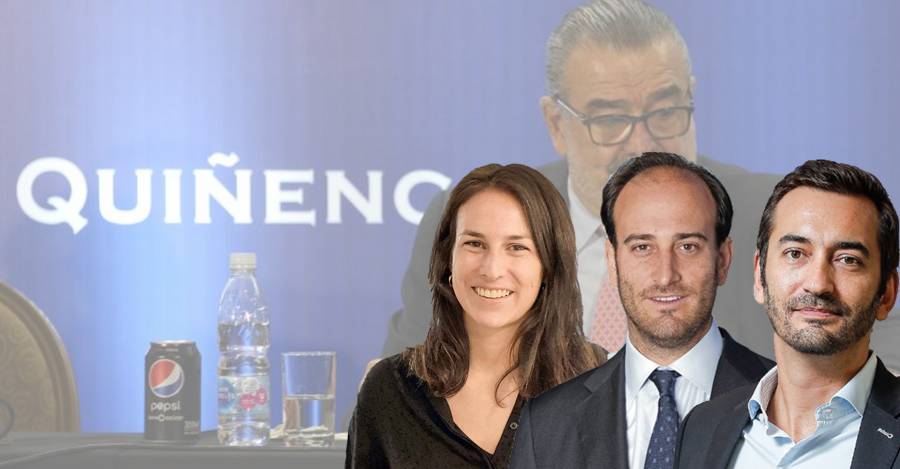 Isabella Luksic James, Andrónico Luksic Lederer, Nicolás Luksic Puga.