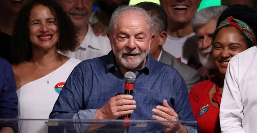Lula habla como presidente electo desde Sao Paulo