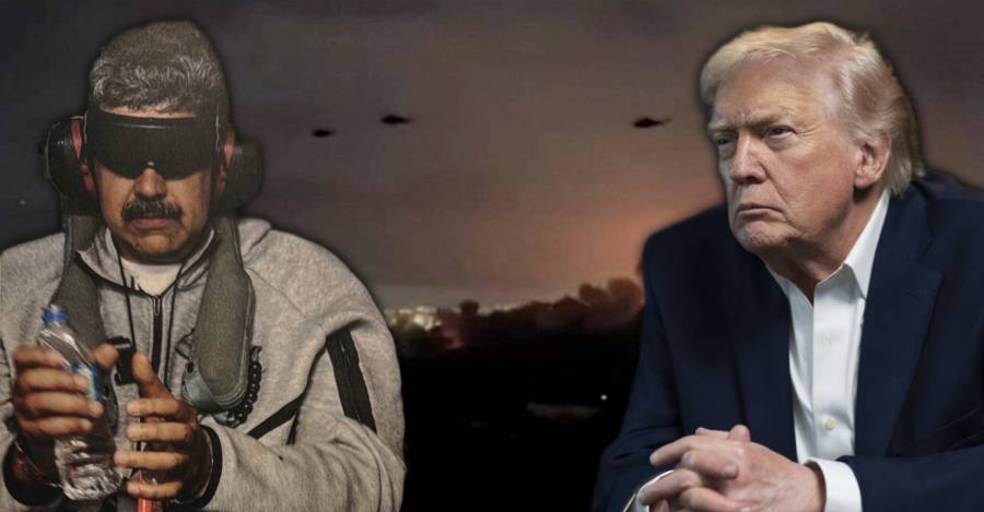 Maduro capturado por el gobierno de Donald Trump.