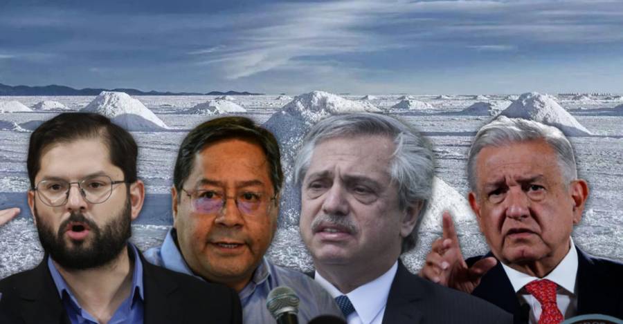 Gabriel Boric, Luis Arce, Alberto Fernández, AMLO