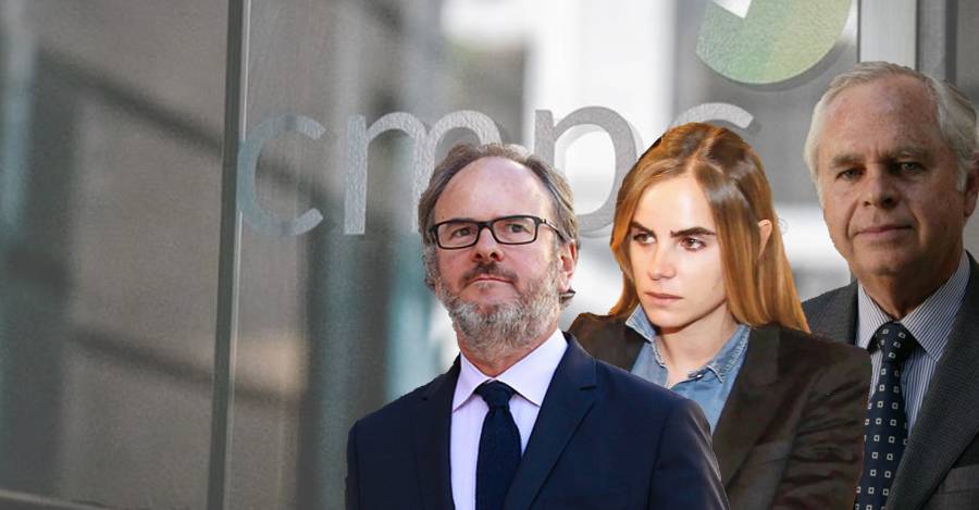 Bernardo Larraín Matte, Pilar Matte Capdevila, Eliodoro Matte Larraín.