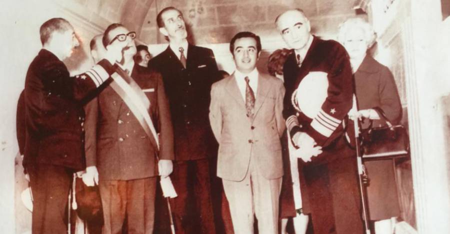 Merino, Allende, Tohá, Del Canto y Montero.