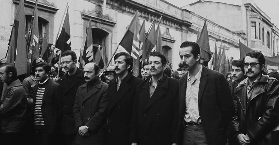 Miembros de la dirección del MIR.