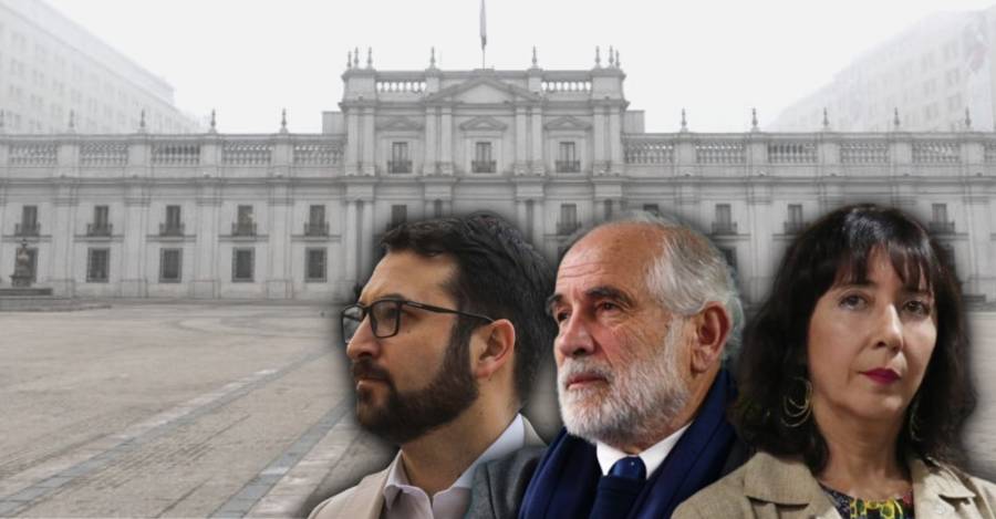 Miguel Crispi, Carlos Montes y Tatiana Rojas. 