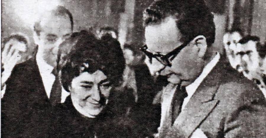 Mireya Baltra llegó a ser ministra del Trabajo de Salvador Allende