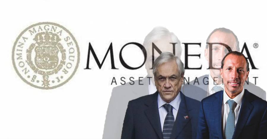 Sebastián Piñera y Pablo Echeverría, presidente de Moneda Asset Management
