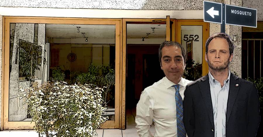 Alexis Flores Ahumada,  asesor de política en el Minsal, y Arturo Zúñiga, subsecretario de redes asistenciales