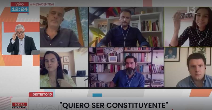De lo poco que hubo sobre la elección: Shai Agosín, Jaime Parada, Giovanna Roa, Bernardita Paul, Cristóbal Bellolio y Jaime Flores