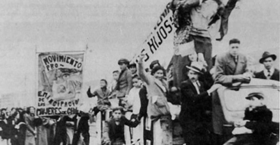 El Memch en las calles / Memoria Chilena 