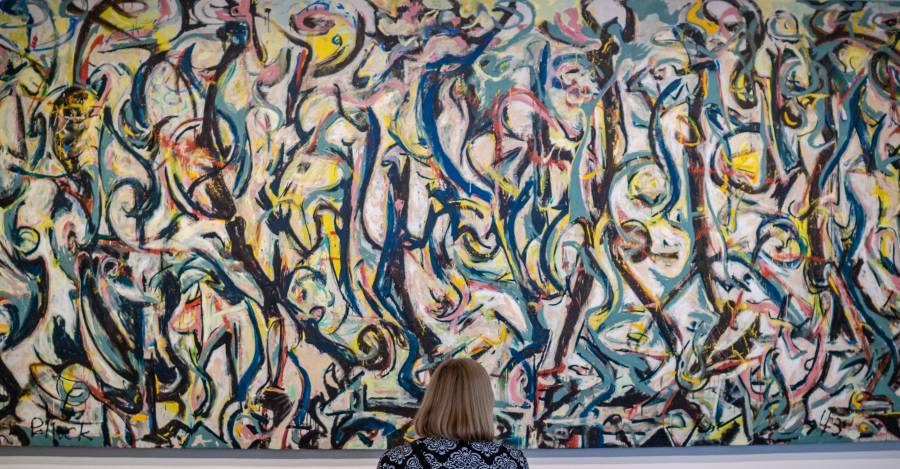 "Mural" de Jackson Pollock (Foto: Phil Roeder - Flickr.com)