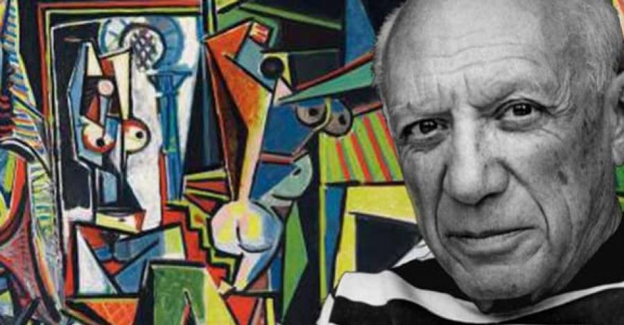 Picasso y su obra irisdencente.