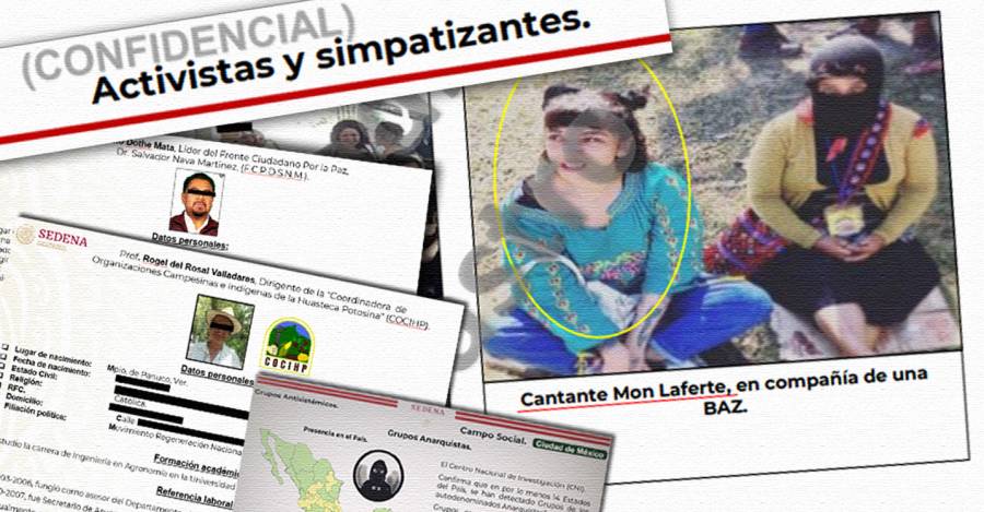 Documentos de Sedena filtrados por Guacamaya.