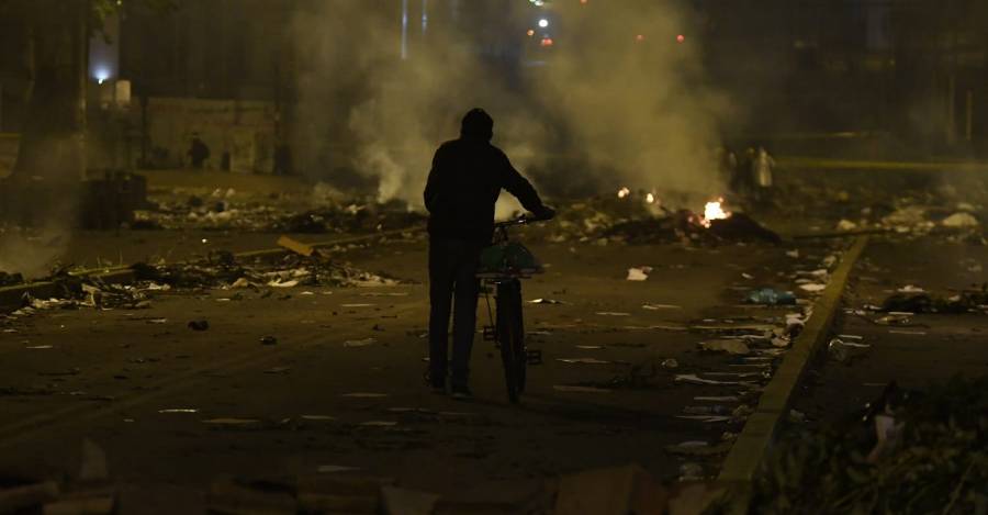 Protestas en Ecuador