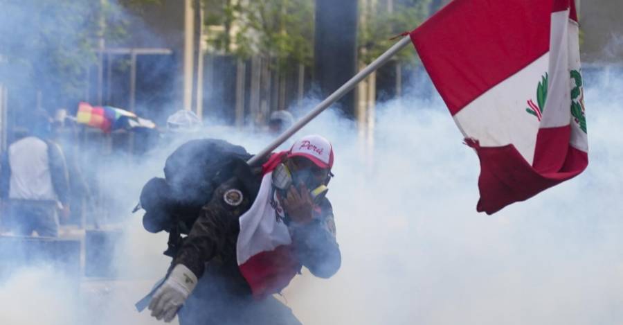 Crecen las protestas en Perú tras la destitución de Pedro Castillo. Foto: Sputnik