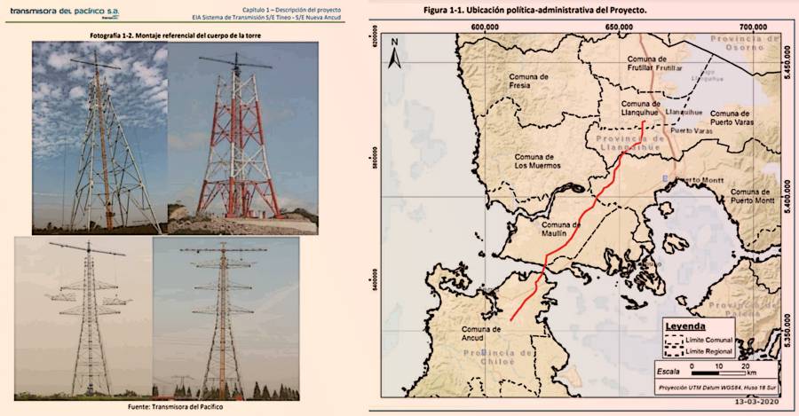 Proyecto de Transelec en Chiloé.