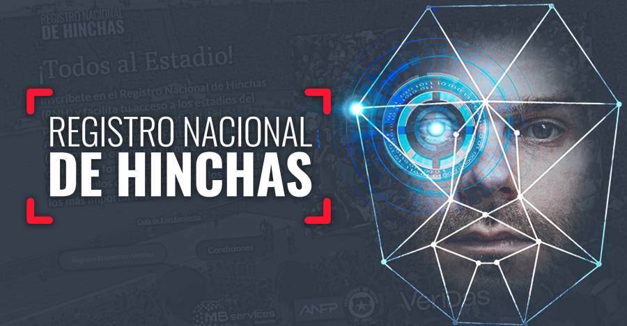Registro Nacional de Hinchas y biometría.