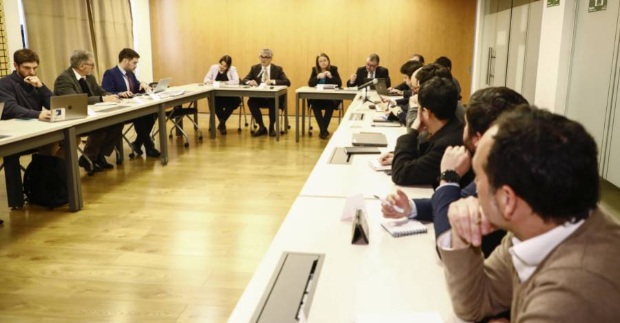 Reunión ampliada. Foto Ministerio de Hacienda