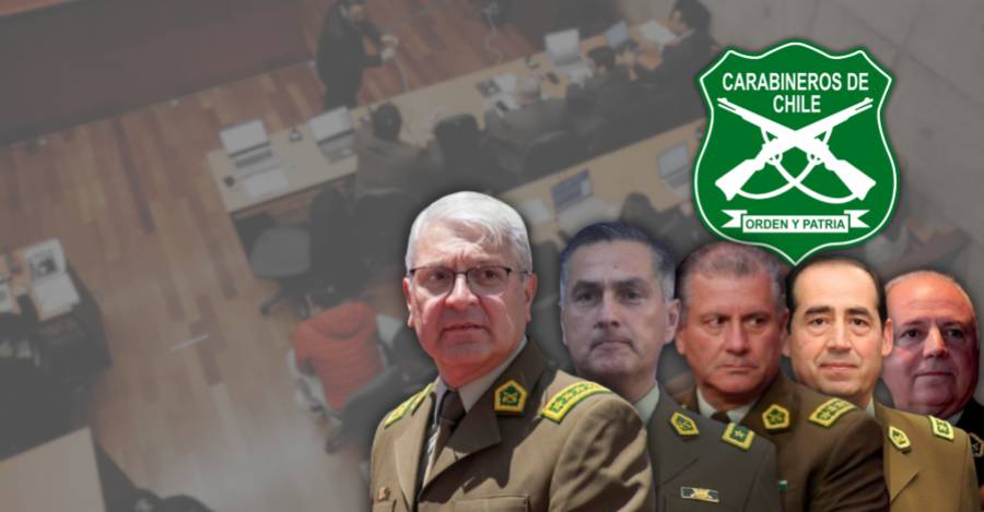 Ricardo Yáñez, Mario Rozas, Bruno Villalobos, Gustavo González Jure y Eduardo Gordon.