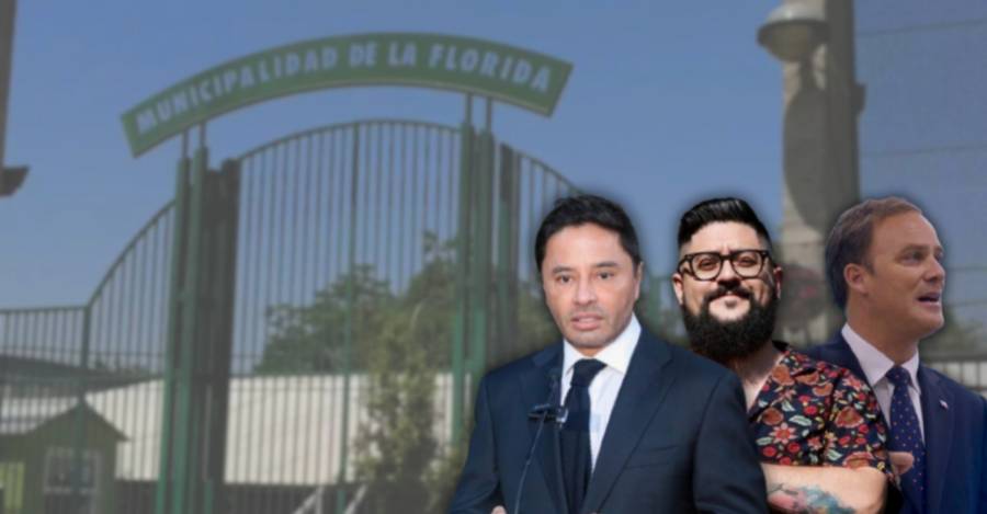 Rodolfo Carter, Francisco Orrego y Felipe Ward.