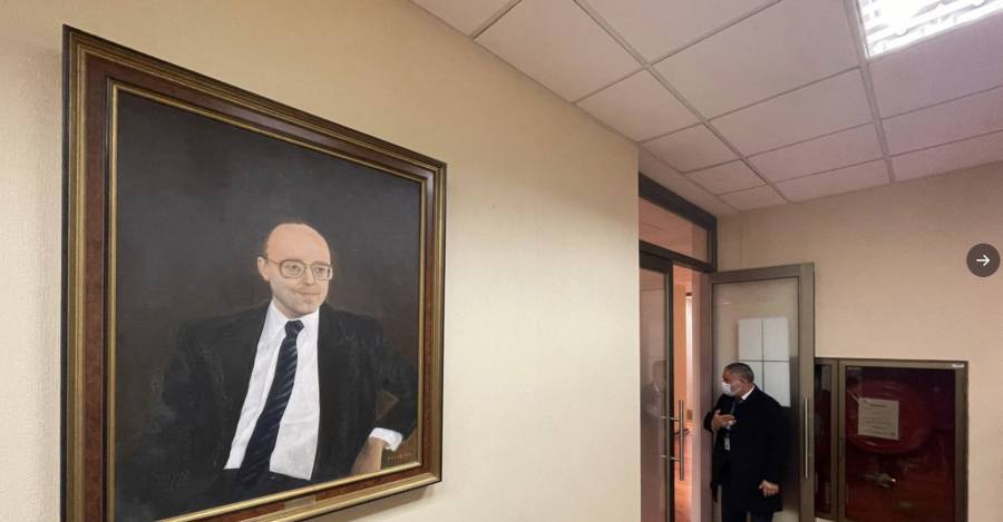 Sala Jaime Guzmán del Senado, donde se realizó una de las primeras reuniones del nuevo proceso. Fuente: @RienziFranco
