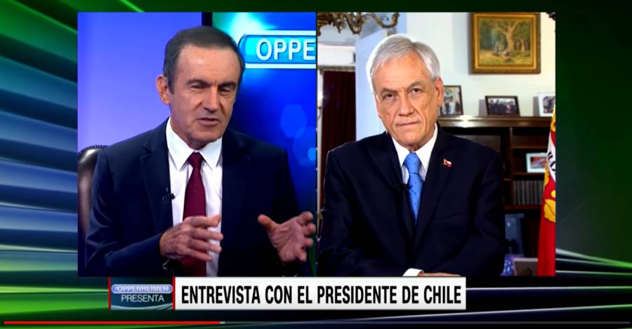Andrés Oppenheimer entrevista a Sebastián Piñera en CNN en español