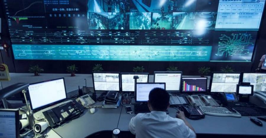 Vigilancia en Smart City en Shangai.