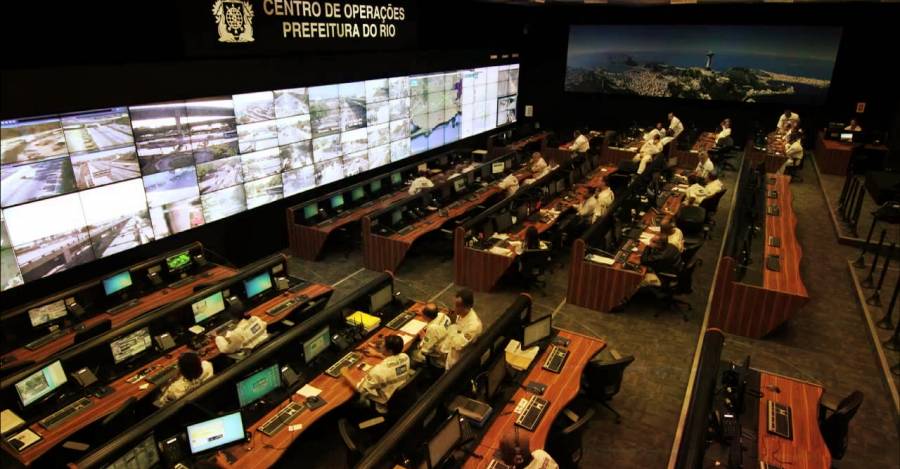 Sistema Smart City en Río de Janeiro.