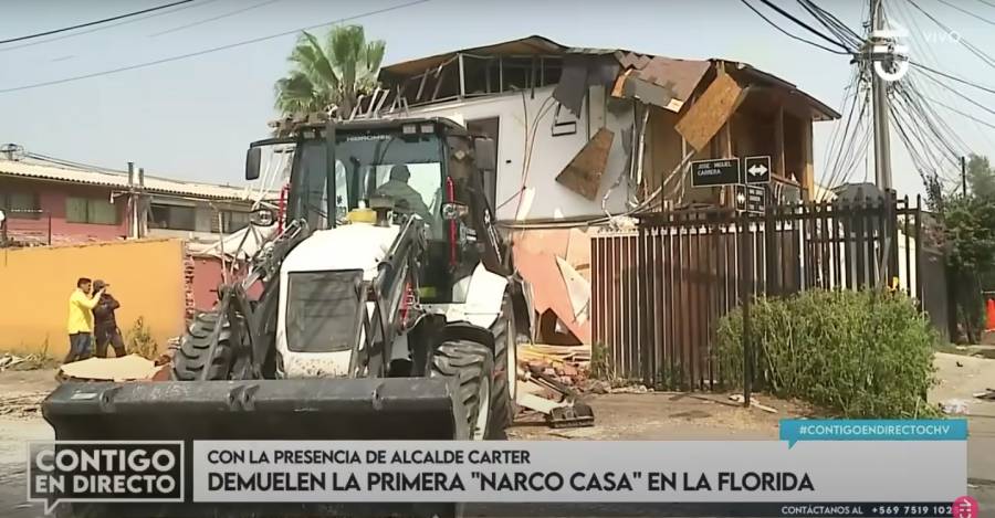 Demolición en La Florida / CHV