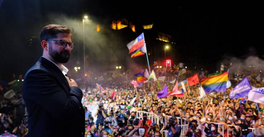 El presidente electo, Gabriel Boric