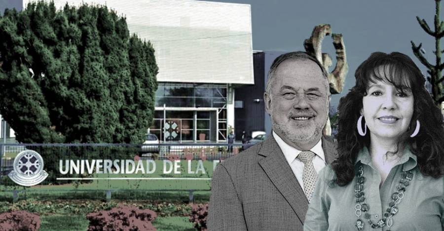 Eduardo Hebel y Millaray Curilem