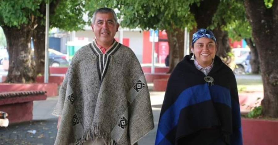 Victorino Antilef y Carmen Caifil